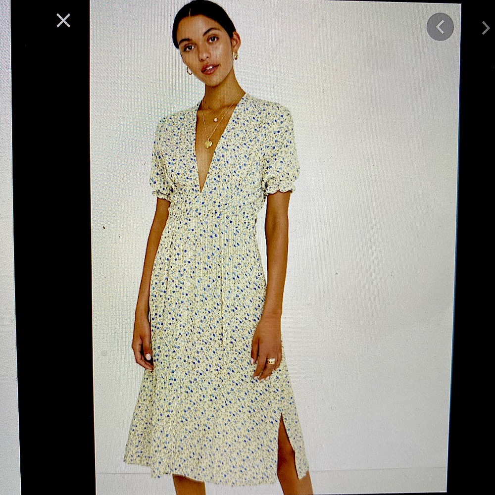 Faithfull the Brand Farah Midi Dress